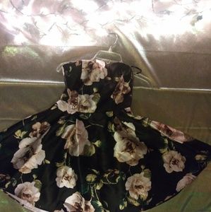 Peony Floral Print Dress